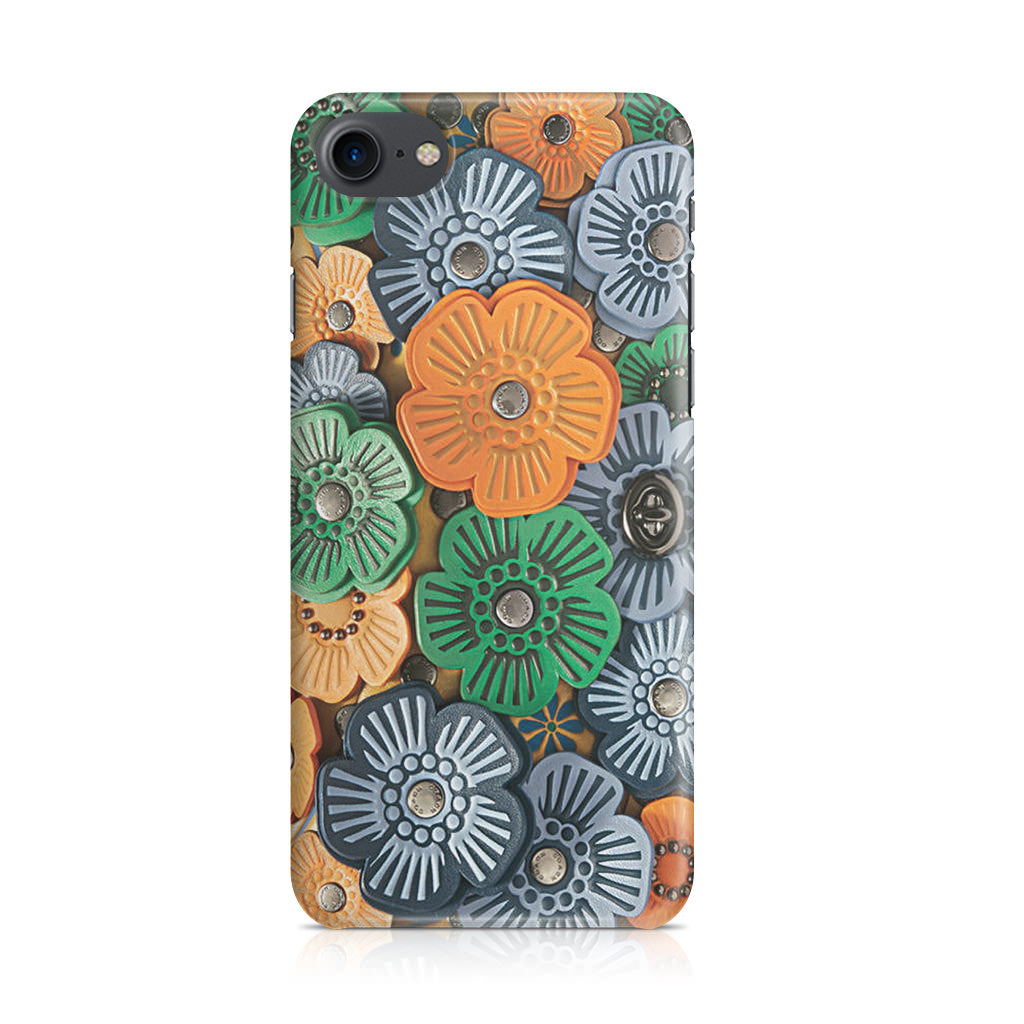 Tea Rose Applique iPhone SE 3rd Gen 2022 Case