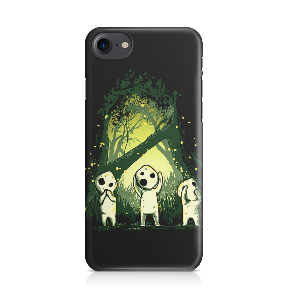Three Wise Of Kodama iPhone SE 3rd Gen 2022 Case