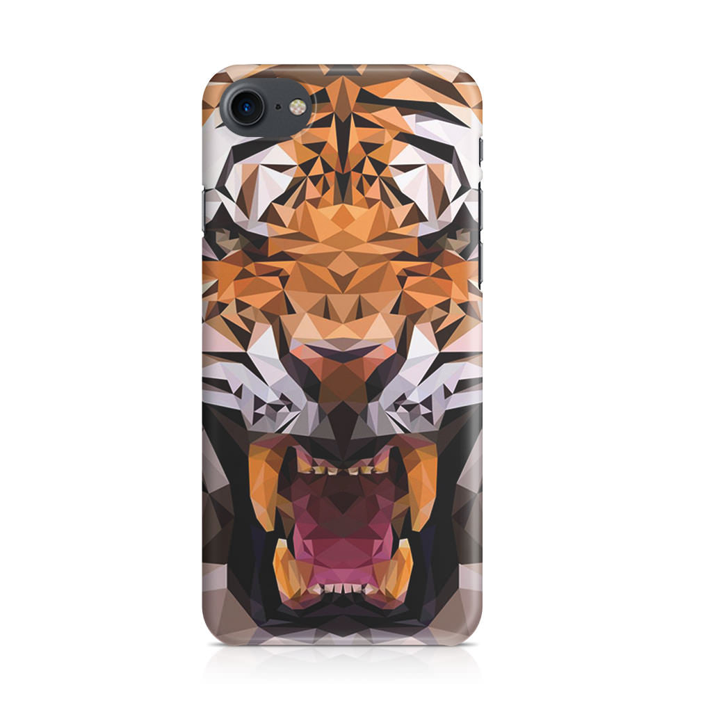Tiger Polygon iPhone SE 3rd Gen 2022 Case