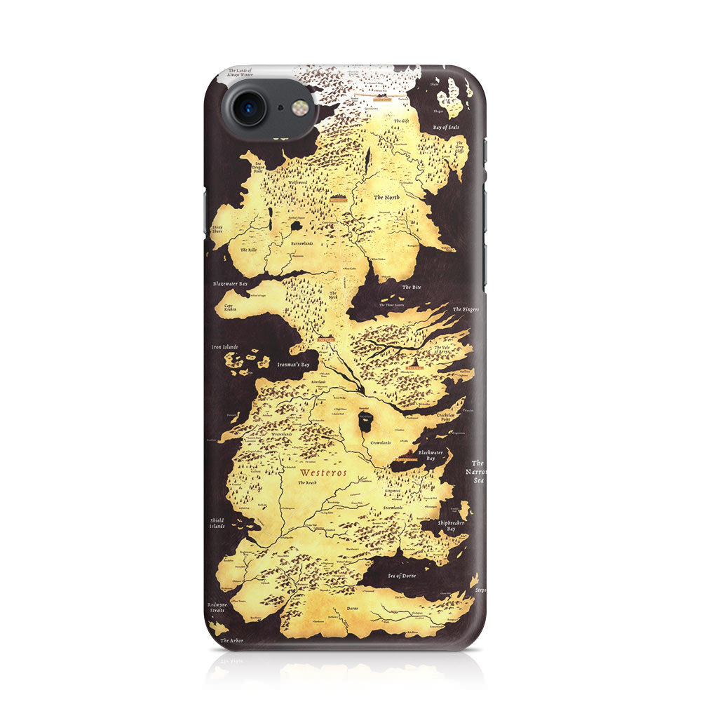 Westeros Map iPhone SE 3rd Gen 2022 Case