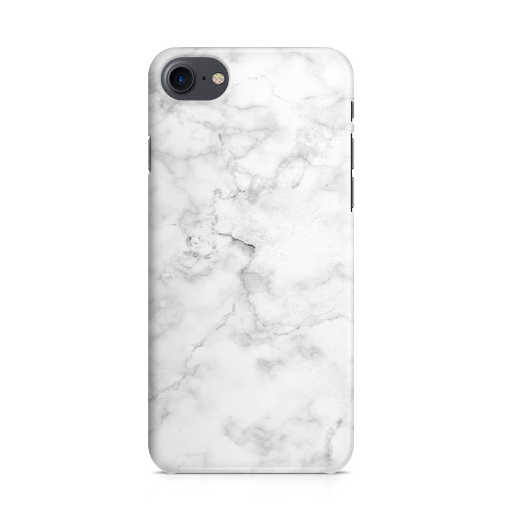 White Marble iPhone SE 3rd Gen 2022 Case