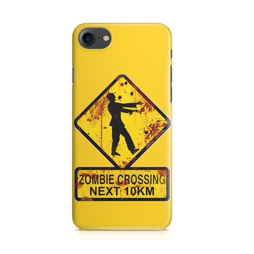 Zombie Crossing Sign iPhone SE 3rd Gen 2022 Case