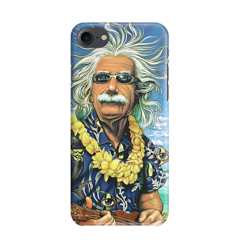 Albert Enstein On Vacation iPhone SE 3rd Gen 2022 Case