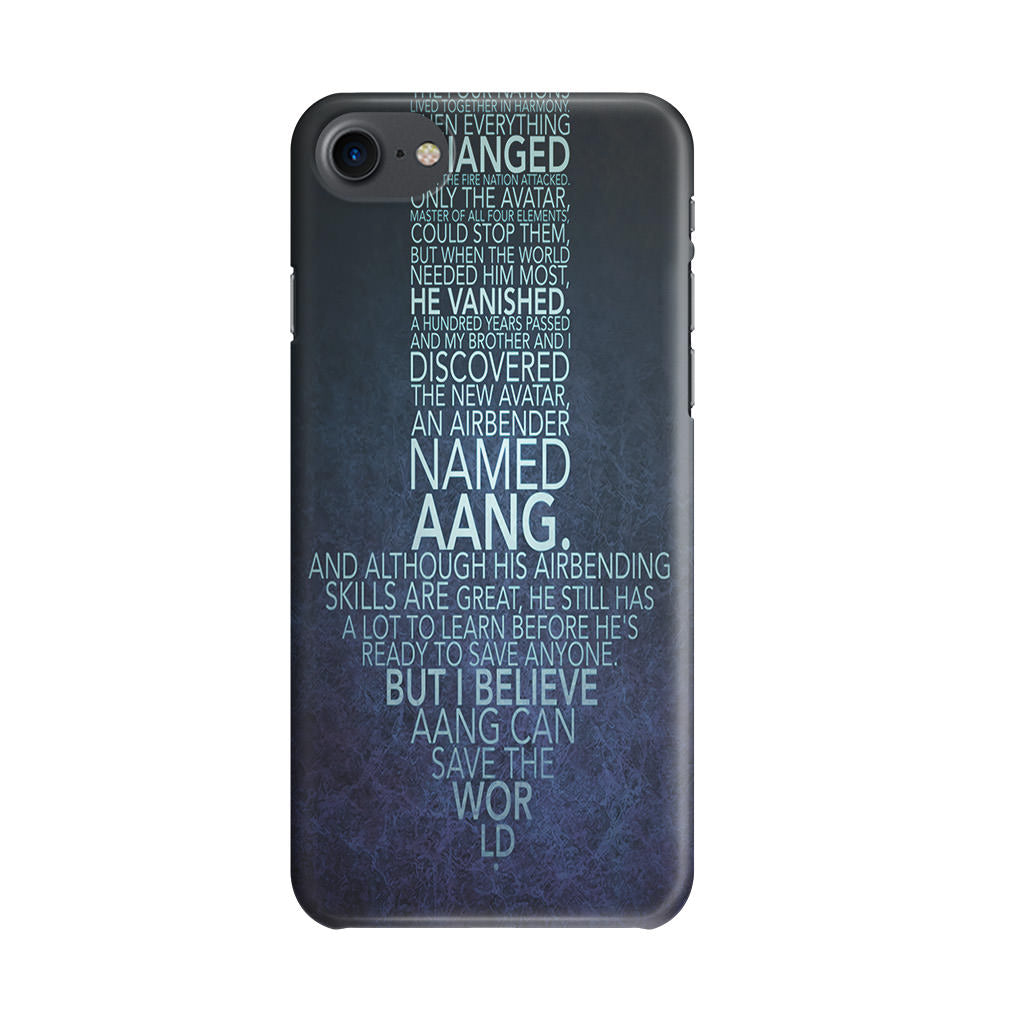 Avatar Quotes iPhone SE 3rd Gen 2022 Case