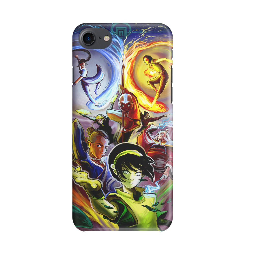 Avatar The Last Airbender Characters iPhone SE 3rd Gen 2022 Case