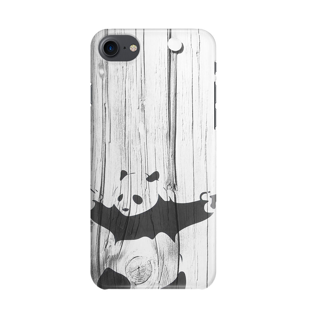 Banksy Graffiti Panda iPhone SE 3rd Gen 2022 Case
