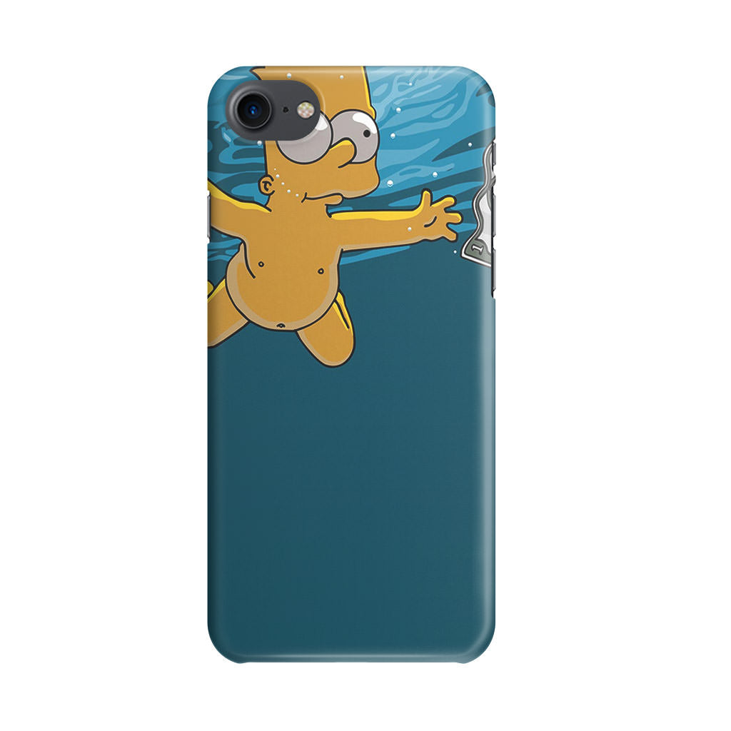 Bart Swimming For Money iPhone SE 3rd Gen 2022 Case