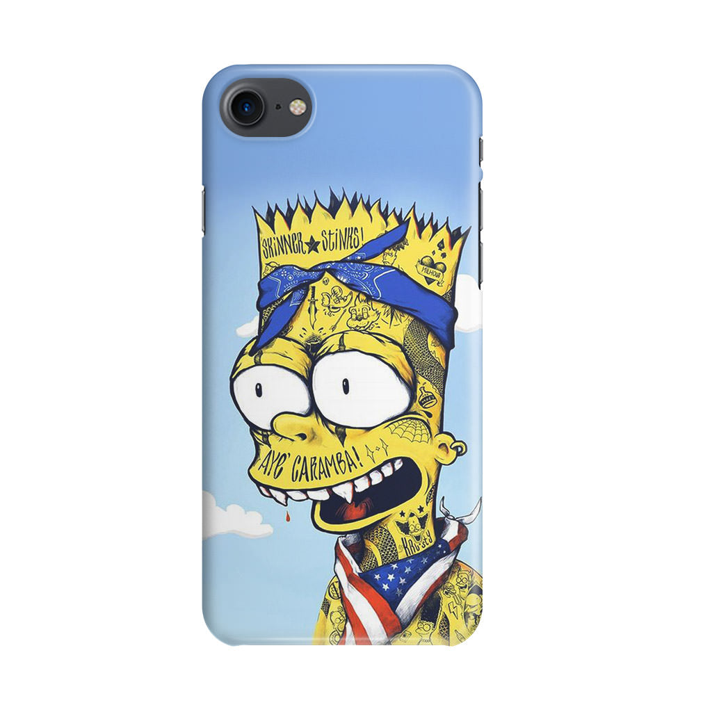Bootleg Bart iPhone SE 3rd Gen 2022 Case