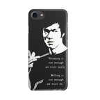 Bruce Lee Quotes iPhone SE 3rd Gen 2022 Case