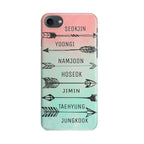 BTS Members Name iPhone SE 3rd Gen 2022 Case