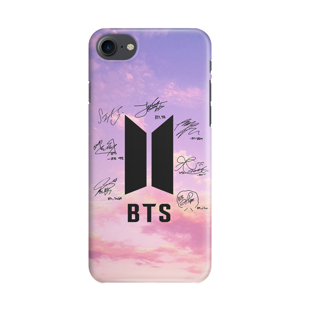 BTS Signature 2 iPhone SE 3rd Gen 2022 Case
