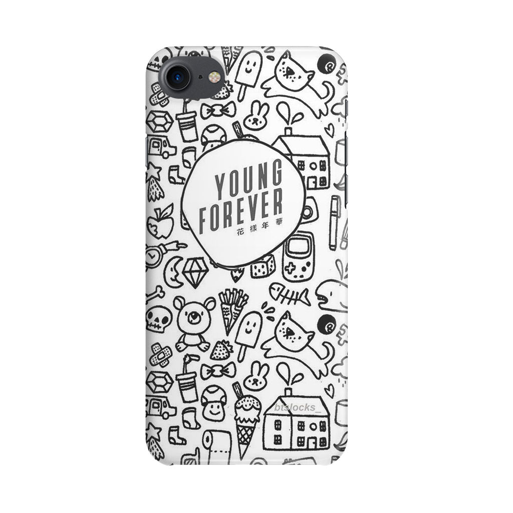 BTS Young Forever iPhone SE 3rd Gen 2022 Case