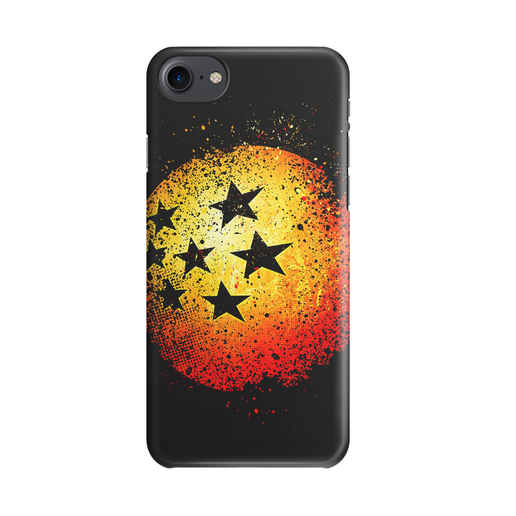 Dragon Ball Seven Stars iPhone SE 3rd Gen 2022 Case