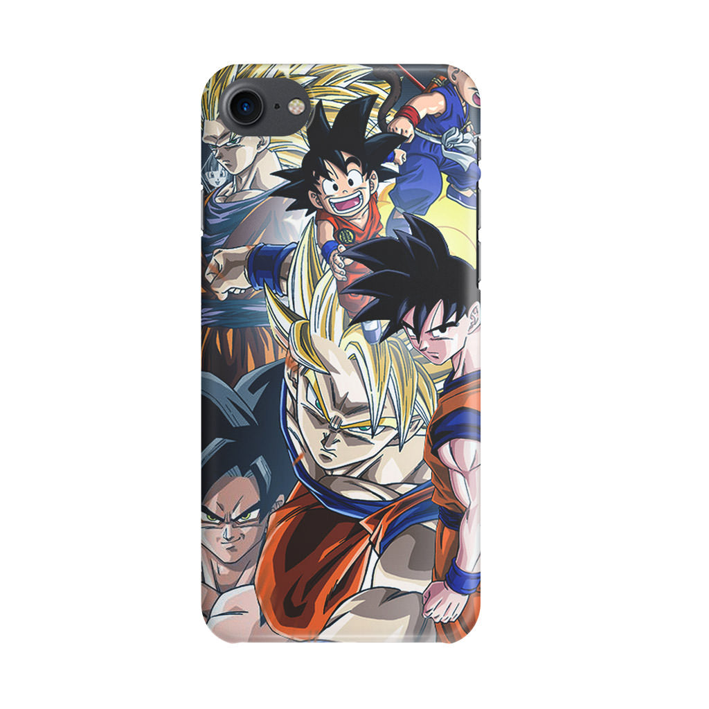 Dragon Ball Z Son Goku iPhone SE 3rd Gen 2022 Case