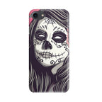Girl Skull Flower iPhone SE 3rd Gen 2022 Case