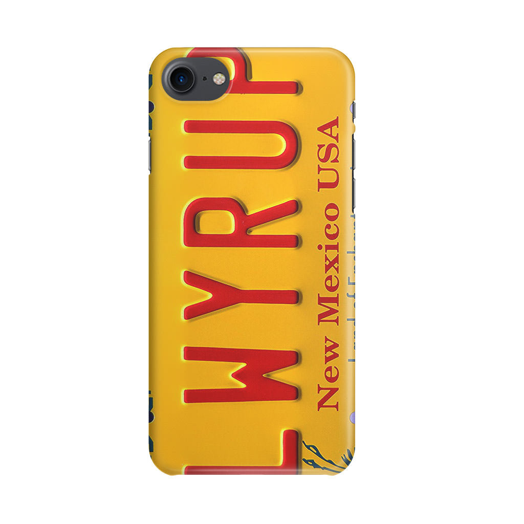 LWYRUP License Plate iPhone SE 3rd Gen 2022 Case