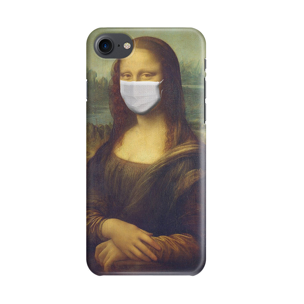 Monalisa In Pandemic iPhone SE 3rd Gen 2022 Case