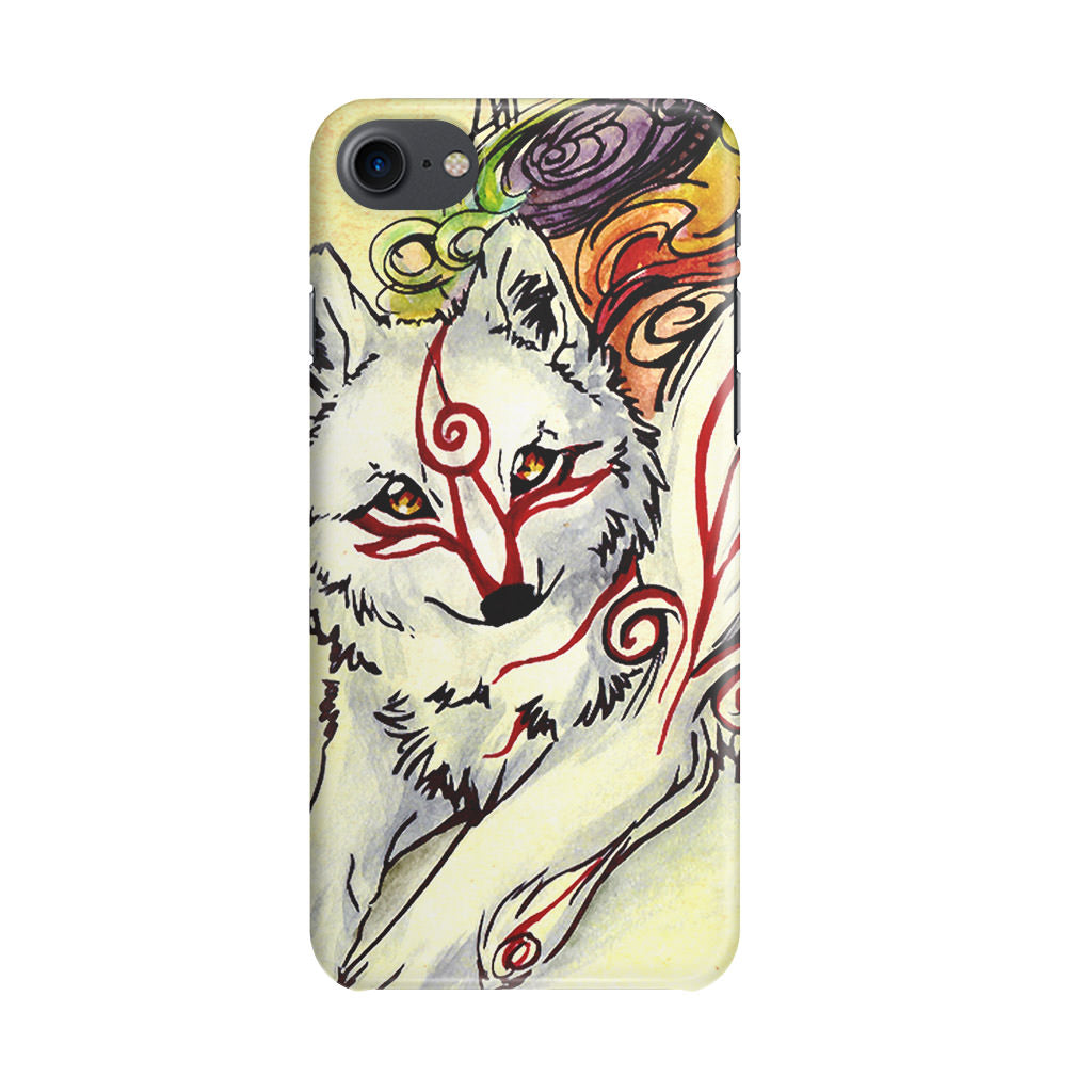 Okami Amaterasu iPhone SE 3rd Gen 2022 Case
