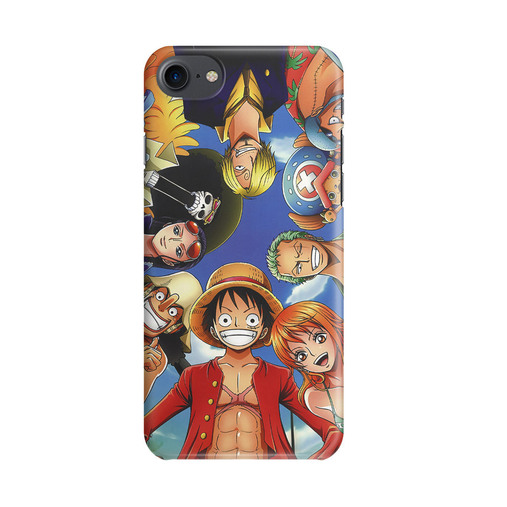 One Piece Luffy Crew iPhone SE 3rd Gen 2022 Case