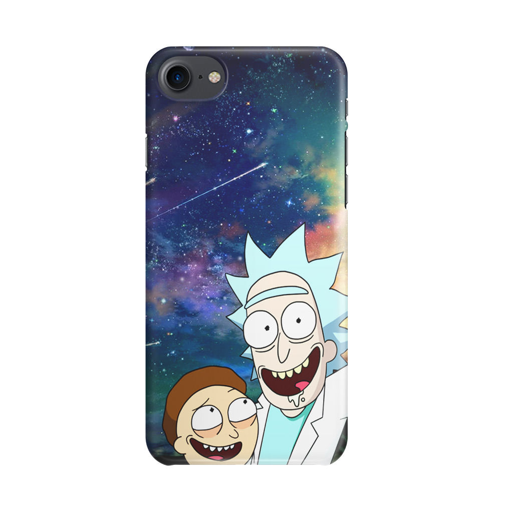 Rick And Morty In The Space iPhone SE 3rd Gen 2022 Case