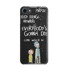 Rick And Morty Quotes iPhone SE 3rd Gen 2022 Case