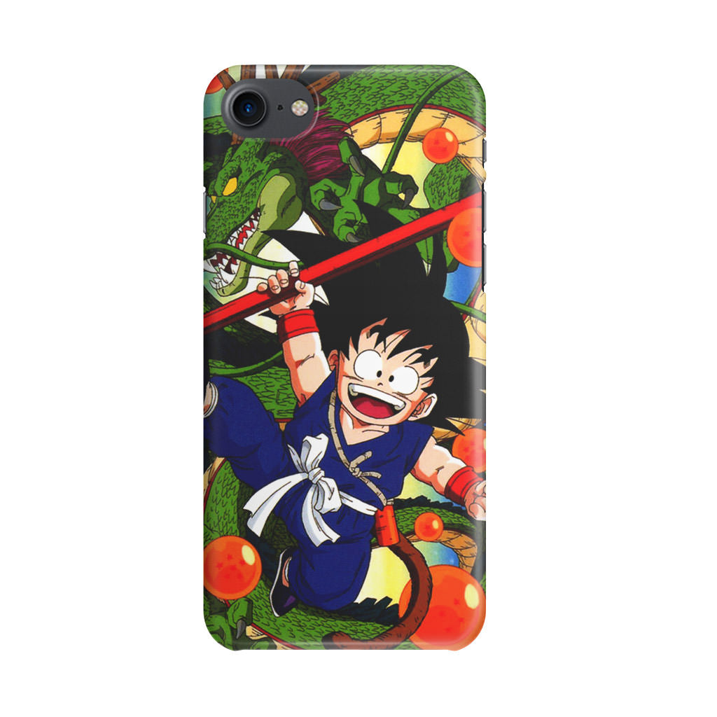 Shenlong And Little Goku Dragon Ball iPhone SE 3rd Gen 2022 Case
