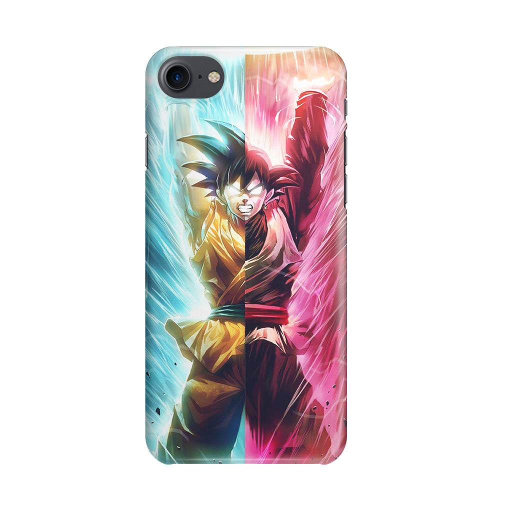 Spirit Bomb Split Goku Dragon Ball iPhone SE 3rd Gen 2022 Case