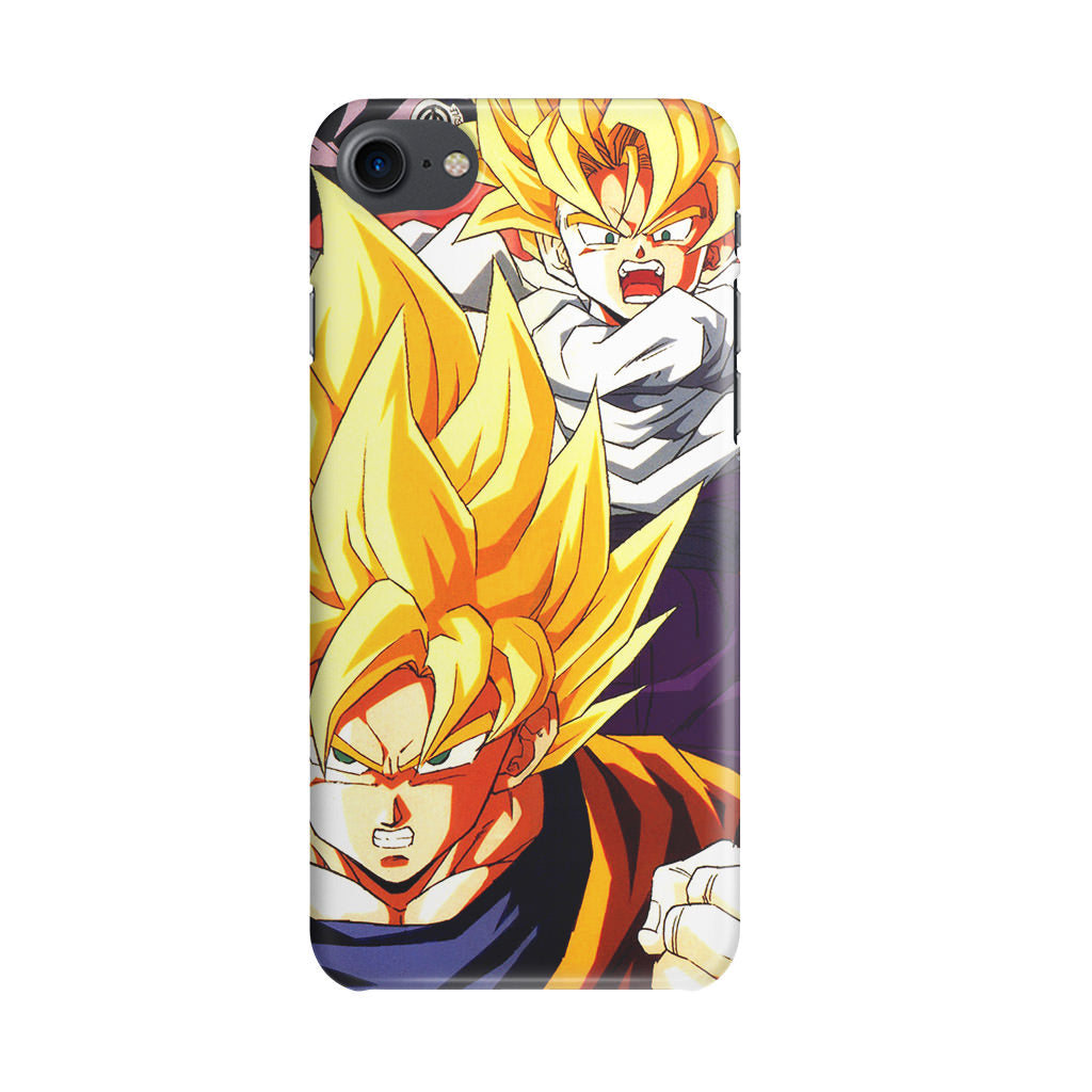 Super Saiyan Goku And Gohan iPhone SE 3rd Gen 2022 Case