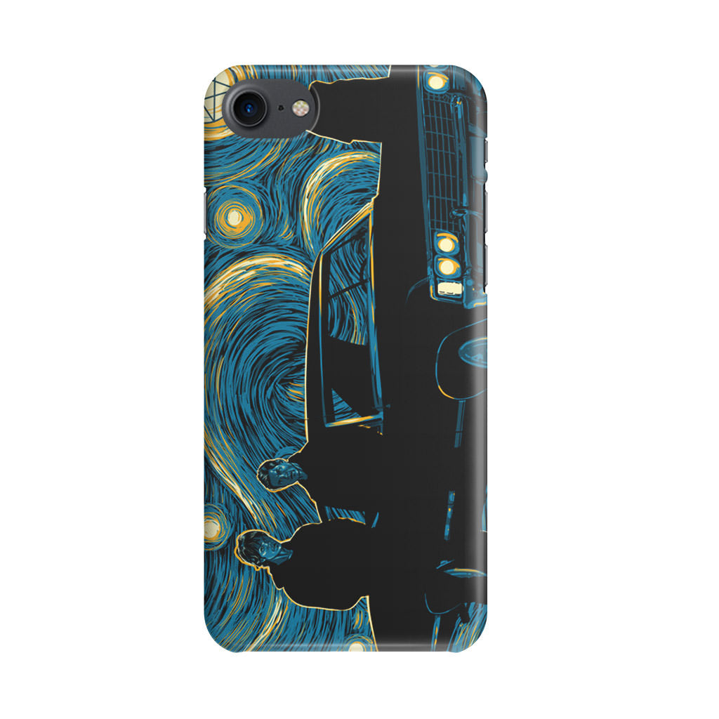 Supernatural At Starry Night iPhone SE 3rd Gen 2022 Case