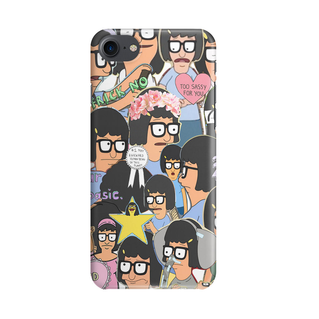 Tina Belcher Collage iPhone SE 3rd Gen 2022 Case