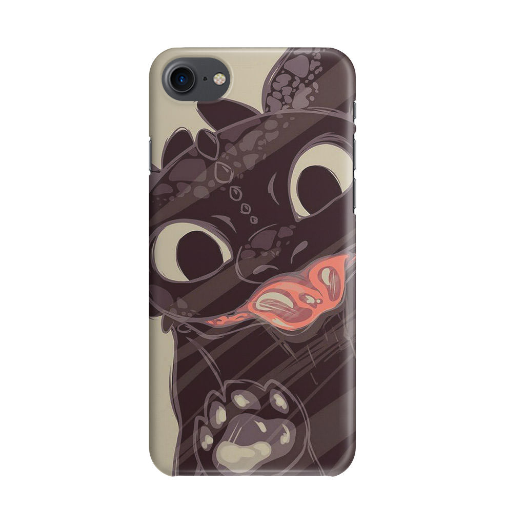 Toothless Dragon Art iPhone SE 3rd Gen 2022 Case