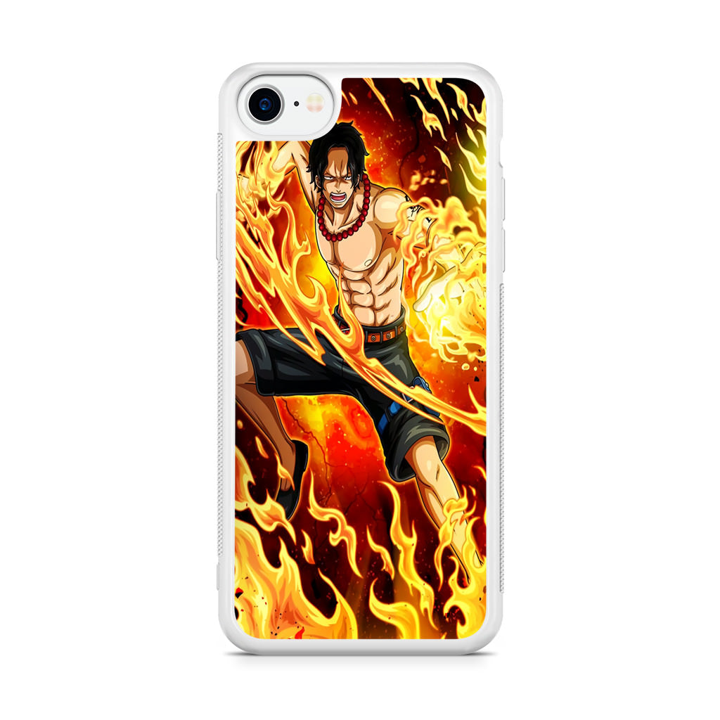 Ace Fire Fist iPhone SE 3rd Gen 2022 Case