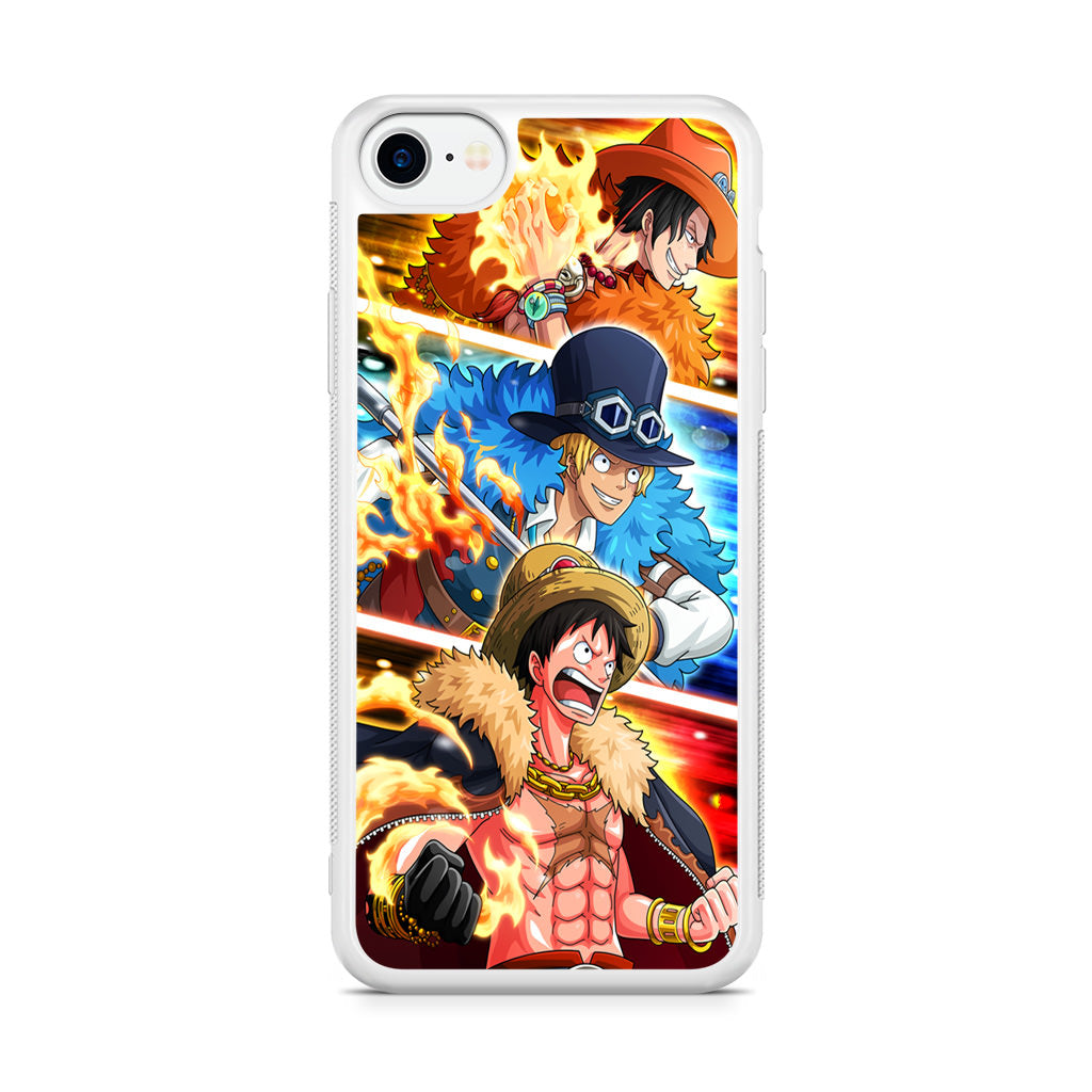Ace Sabo Luffy iPhone SE 3rd Gen 2022 Case