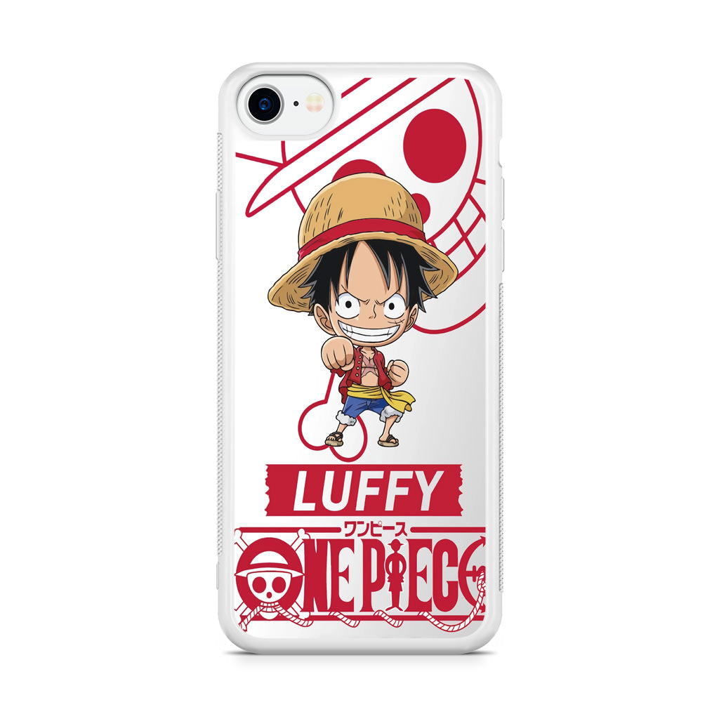 Chibi Luffy iPhone SE 3rd Gen 2022 Case