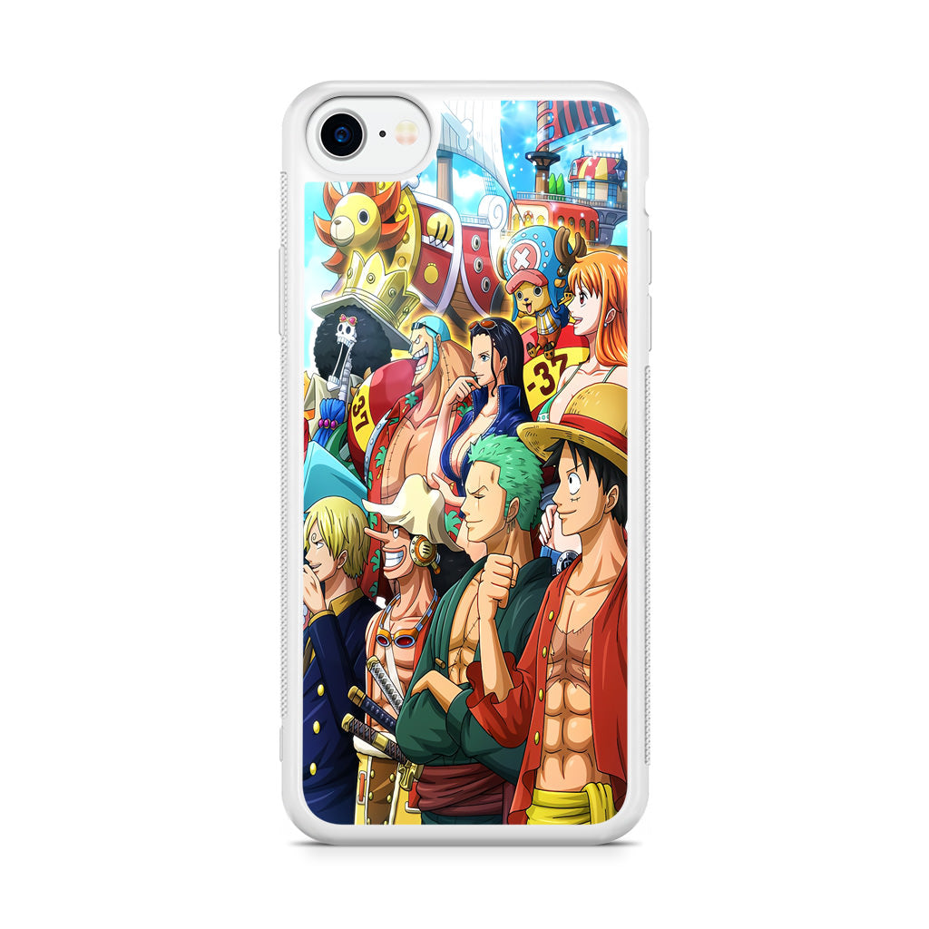 Crew of Mugiwara Pirate iPhone SE 3rd Gen 2022 Case