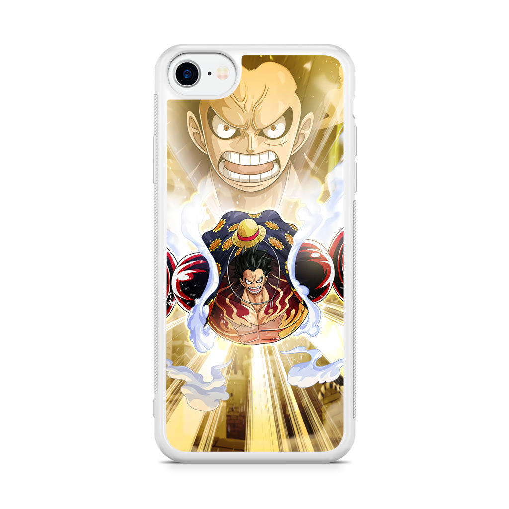 Luffy Flying Bounce Man iPhone SE 3rd Gen 2022 Case