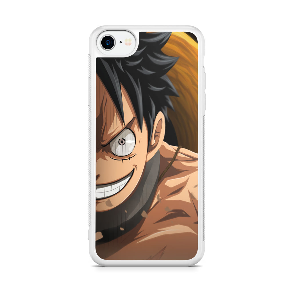 Luffy Half Smile iPhone SE 3rd Gen 2022 Case