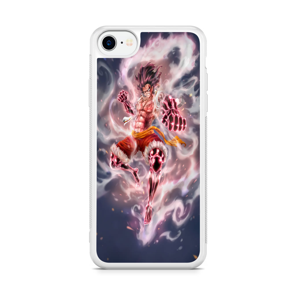 Luffy Snake Man Aura iPhone SE 3rd Gen 2022 Case