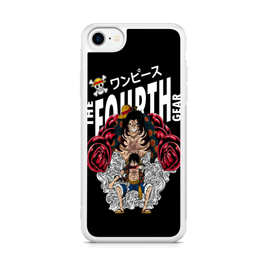 Luffy The Fourth Gear Black iPhone SE 3rd Gen 2022 Case