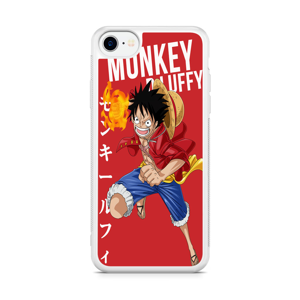 Monkey D Luffy iPhone SE 3rd Gen 2022 Case