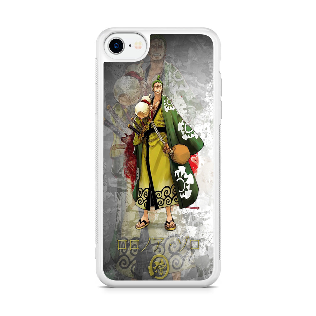 Roronoa Zoro Arc Wano iPhone SE 3rd Gen 2022 Case