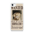 Roronoa Zoro Bounty iPhone SE 3rd Gen 2022 Case