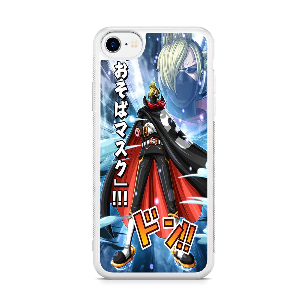 Stealth Black Sanji iPhone SE 3rd Gen 2022 Case