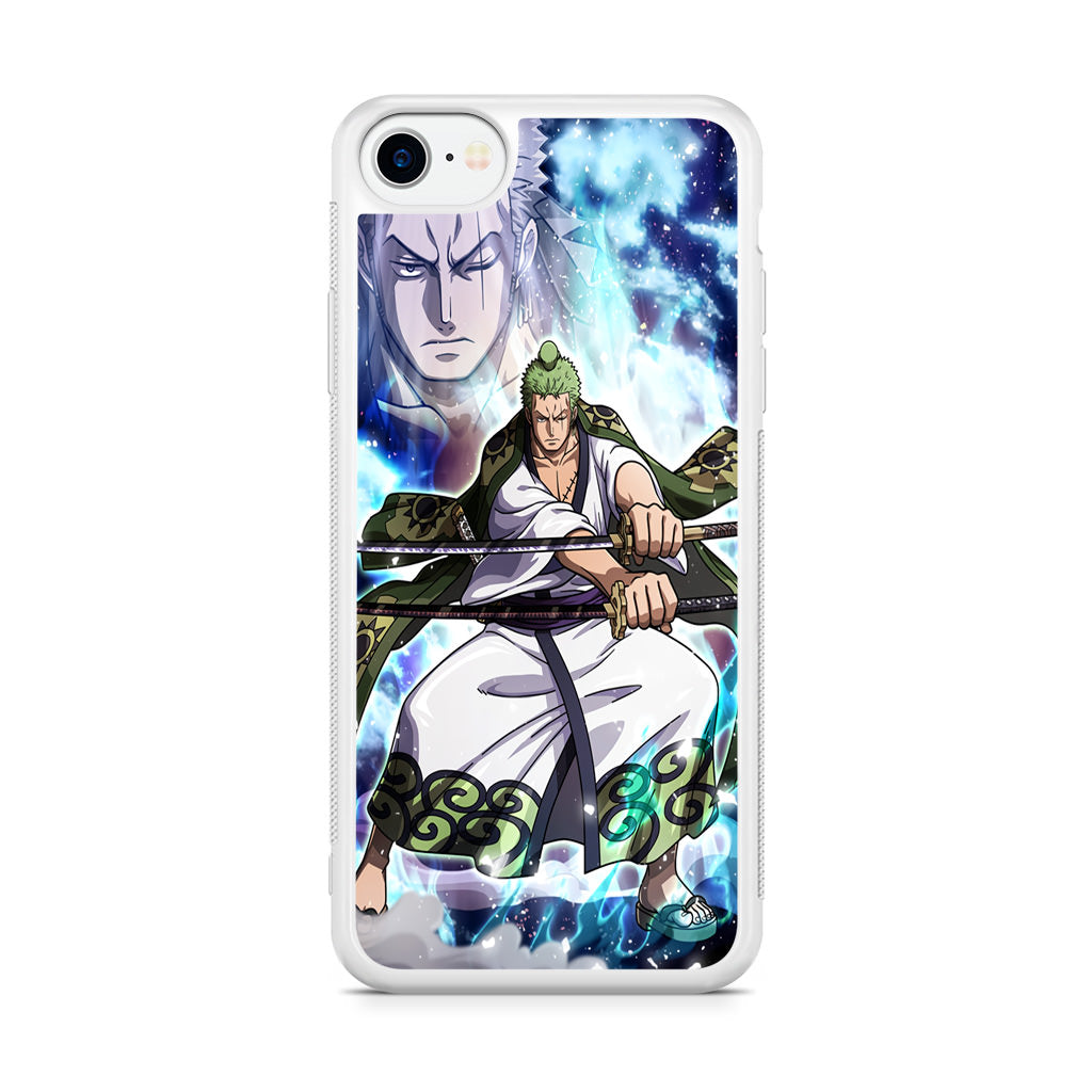 Zoro Two-Sword Style Arc Wano iPhone SE 3rd Gen 2022 Case
