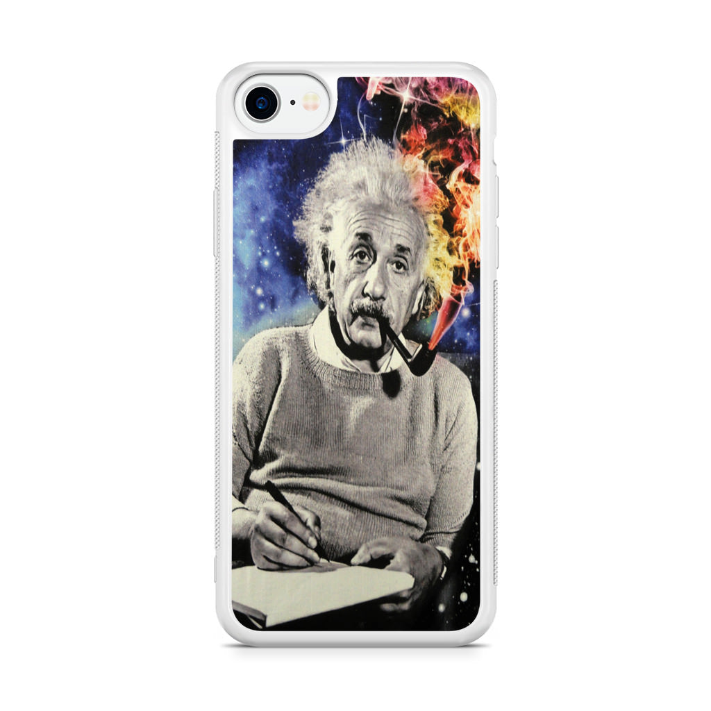 Albert Einstein Smoking iPhone SE 3rd Gen 2022 Case