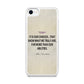 Albus Dumbledore Quote iPhone SE 3rd Gen 2022 Case