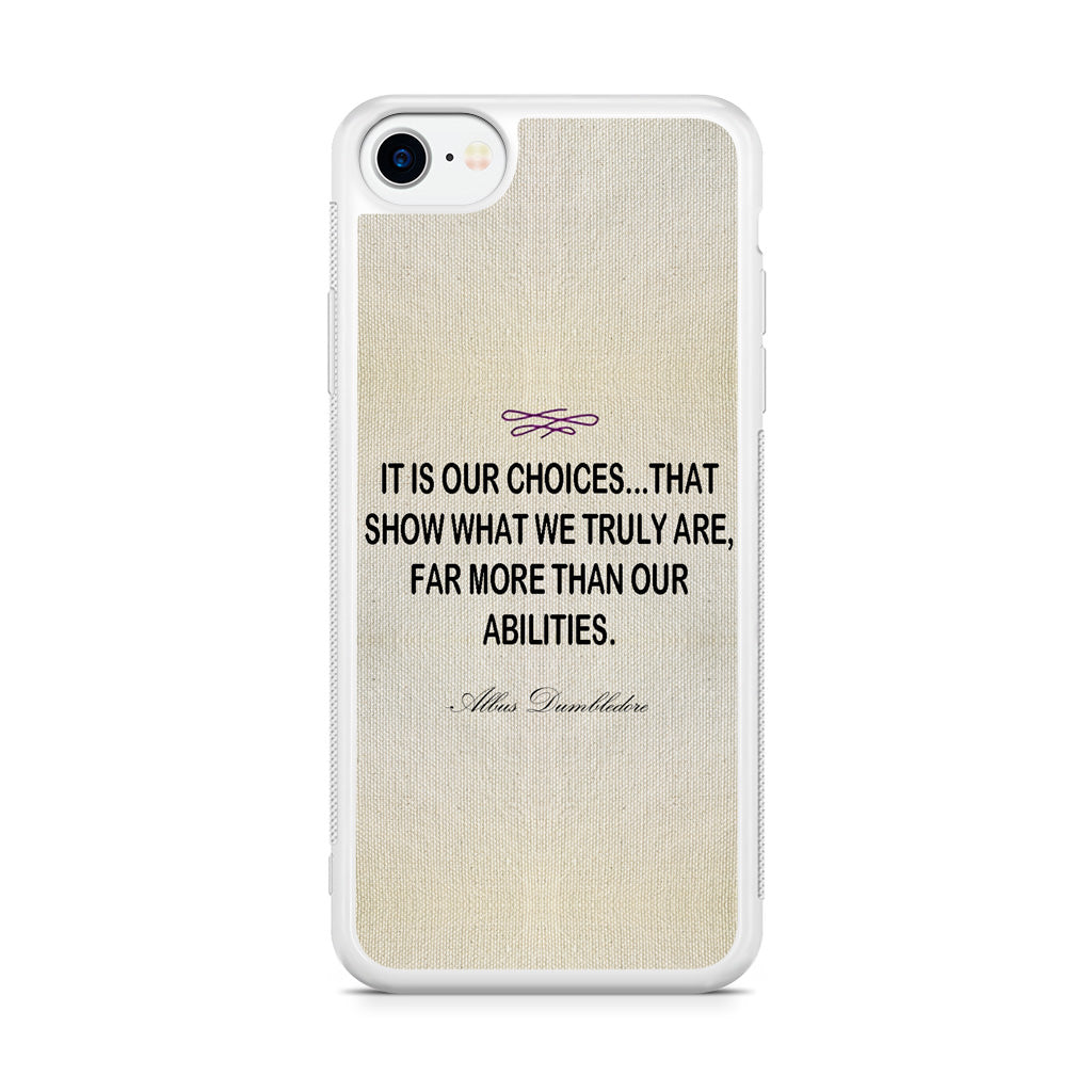 Albus Dumbledore Quote iPhone SE 3rd Gen 2022 Case