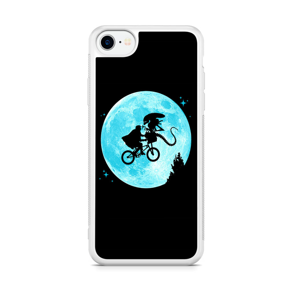 Alien Bike to the Moon iPhone SE 3rd Gen 2022 Case