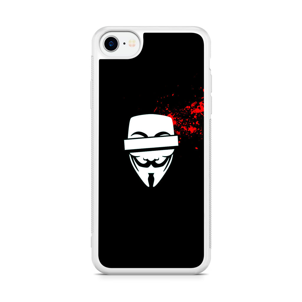 Anonymous Blood Splashes iPhone SE 3rd Gen 2022 Case