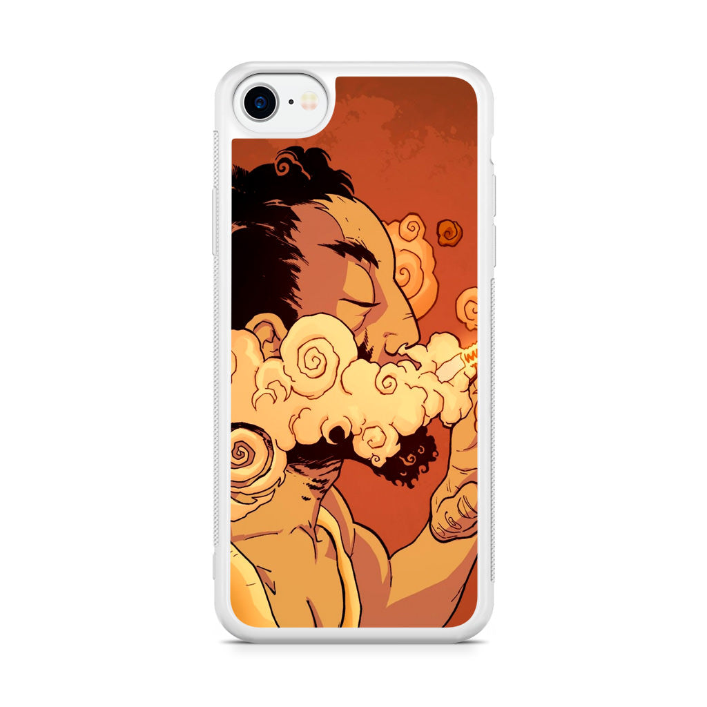 Artistic Psychedelic Smoke iPhone SE 3rd Gen 2022 Case